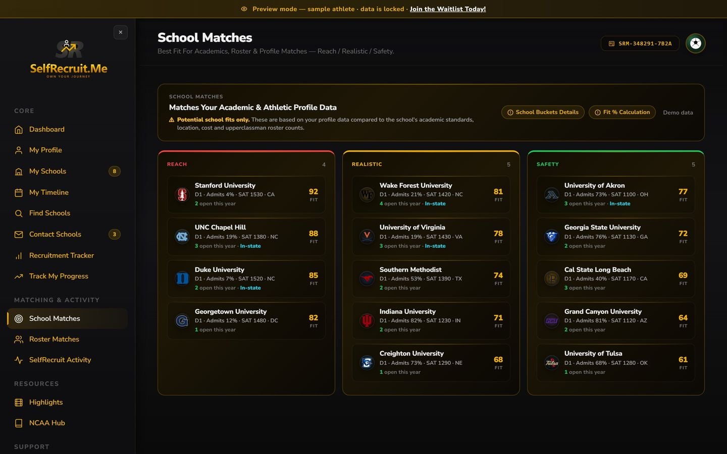 School Matches